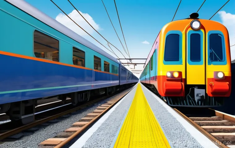띠띠뽀 연관 애니메이션 비교 - A cheerful and heartwarming scene depicting Titipo, the friendly blue train, along with his train fr... 띠띠뽀 연관 애니메이션 비교 - A cheerful and heartwarming scene depicting Titipo, the friendly blue train, along with his train fr...