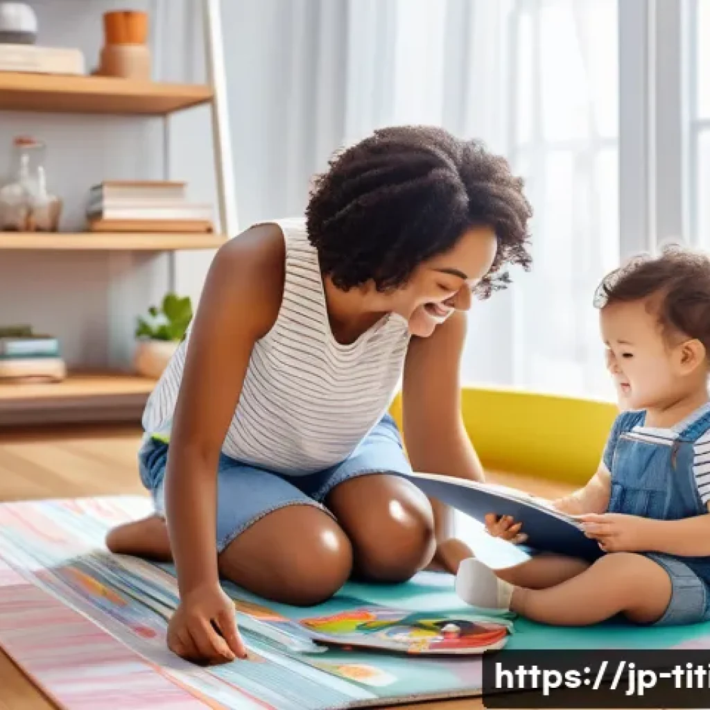 띠띠뽀 팬 아카이브 만들기 - **Prompt:** A heartwarming, photorealistic scene of a parent and their young child (a toddler or pre...