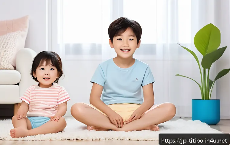 띠띠뽀 세계관 확장 가능성 - A charming, pastel-colored character named 띠띠뽀 designed with smooth, clean lines and soft, warm expr...